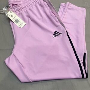Adidas Women's Plus Size Tiro 1X Track Pants  Bliss Lilac Color NWT